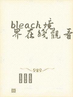bleach境界在线观看高清免费