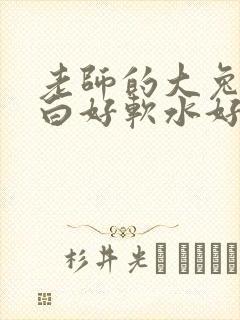 老师的大兔子好白好软水好多