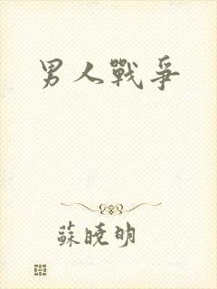 男人战争封面