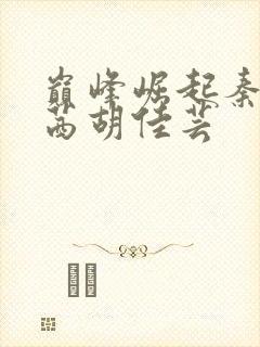 巅峰崛起秦峰周茜胡佳芸封面