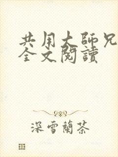 共用大师兄小说全文阅读