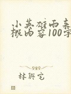 小英雄雨来的大概内容100字