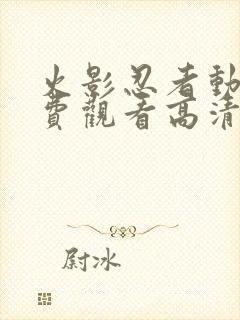 火影忍者动漫免费观看高清