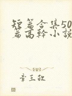 短篇合集500篇高干小说最新章节