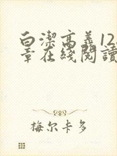 白洁高义128章在线阅读笔趣阁小说封面