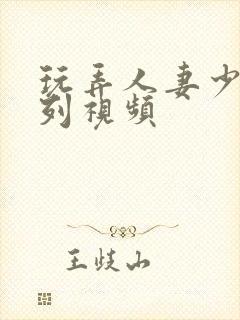 玩弄人妻少妇系列视频