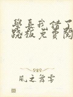 学长我错了 跷跷板免费阅读