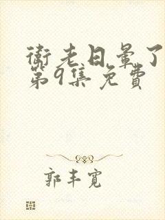 卫老日晕了淑蓉第9集免费