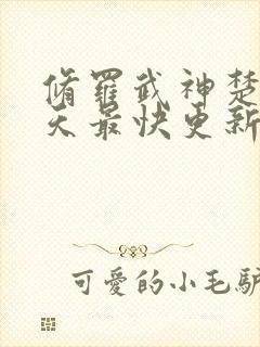 修罗武神楚枫今天最快更新章节