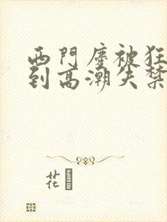 西门庆被狂c躁到高潮失禁小说