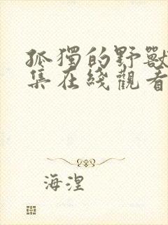 孤独的野兽36集在线观看免费完整版