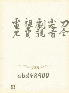 电视剧尖刀战士免费观看全集高清