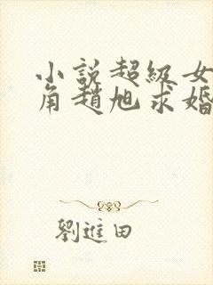 小说超级女婿主角赵旭求婚封面