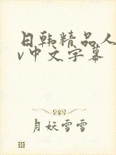 日韩精品人妻av中文字幕