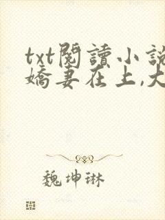 txt阅读小说娇妻在上,大叔求放过