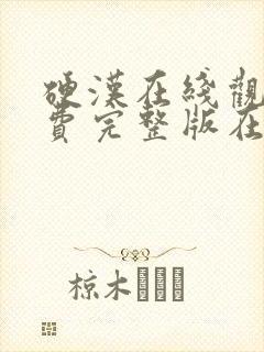 硬汉在线观看免费完整版在线