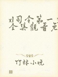 xl司令第一季全集观看免费