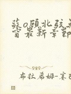 苏o顾北弦无弹窗最新章节