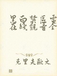 黑白禁区电视剧在线观看全集免费