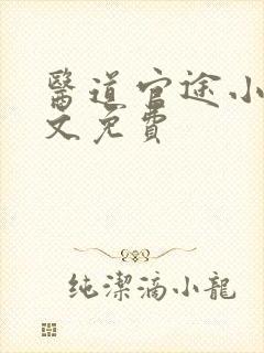 医道官途小说全文免费