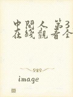 中间人 第3季在线观看全集免费播放