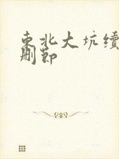 东北大坑续集未删节