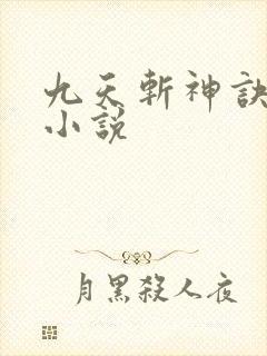 九天斩神诀有声小说封面