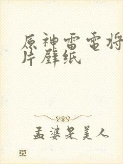 原神雷电将军图片壁纸封面