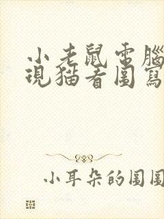 小老鼠电脑上出现猫看图写话