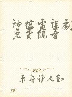 神枪电视剧全集免费观看