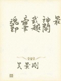 魂帝武神最新章节笔趣阁