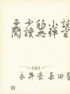 曹少的小说免费阅读无弹窗