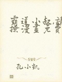 霸道小叔,请轻撩漫画免费下拉式封面