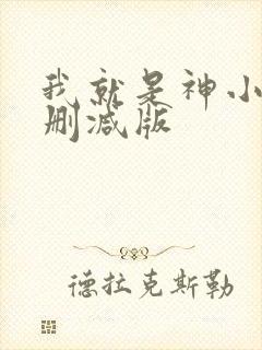 我就是神小说无删减版