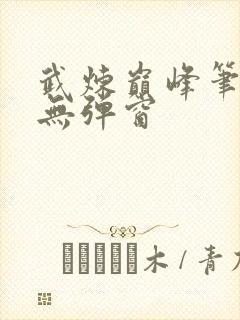 武炼巅峰笔趣阁无弹窗