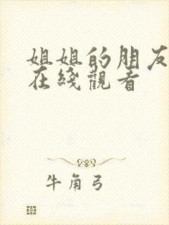 姐姐的朋友bd在线观看