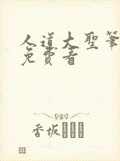 人道大圣笔趣阁免费看封面