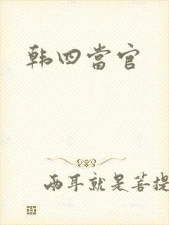 韩四当官封面