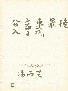 公交车最后一排入了我封面