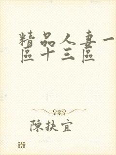 精品人妻一区二区十三区