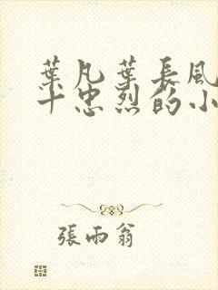 叶凡叶长风一门十忠烈的小说