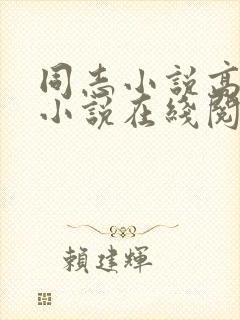 同志小说高家明小说在线阅读