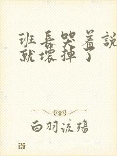 班长哭着说再c就坏掉了