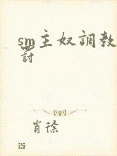 sm主奴调教惩罚