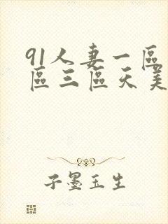 91人妻一区二区三区天美