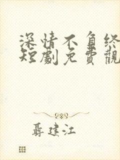 深情不负终遇你短剧免费观看全集