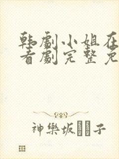 韩剧小姐在线观看剧完整免费版