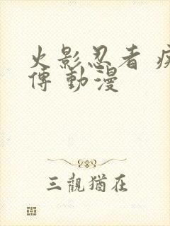 火影忍者 疾风传 动漫