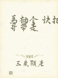 马柏全 快把我哥带走