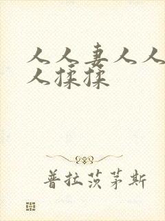 人人妻人人搞人人揉揉